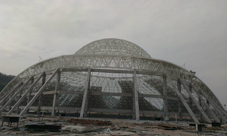 珲春体育场馆网架工程