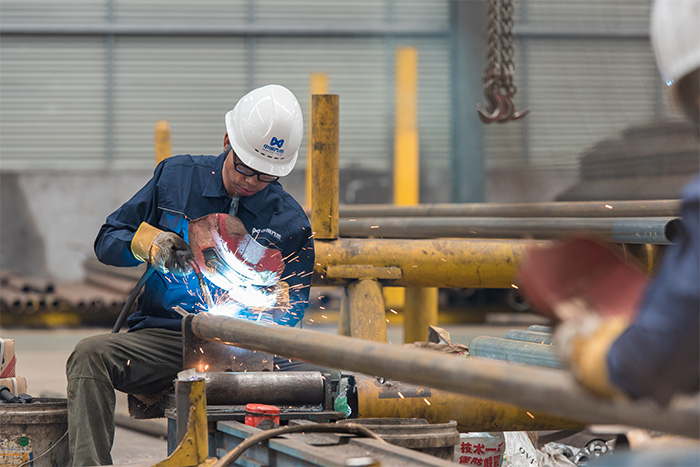 珲春网架焊接车间